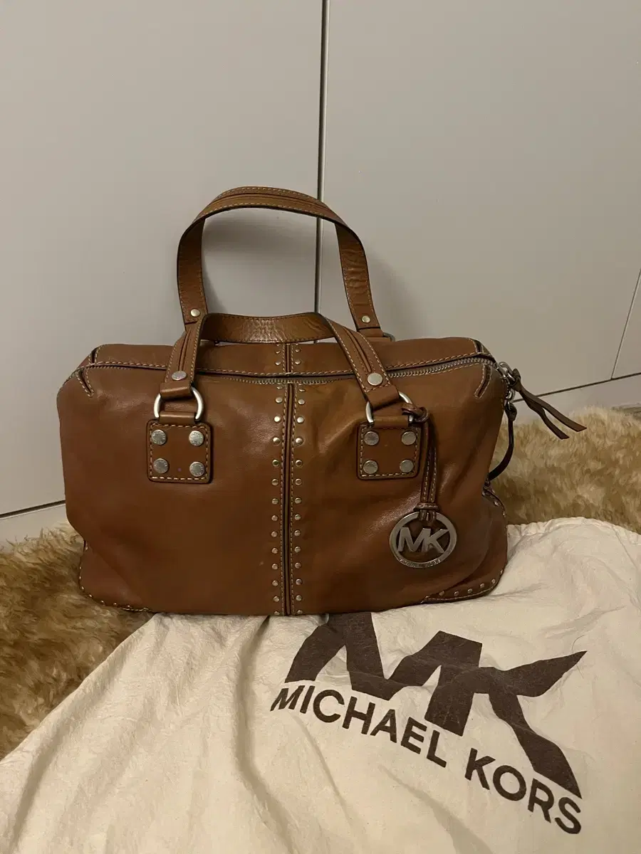 Michael kors light brown bag